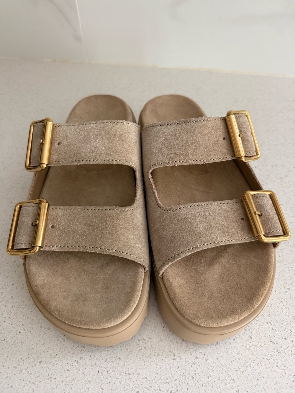 Prada Fussbett Flatform Slide/Sandal - Picture 2 of 13